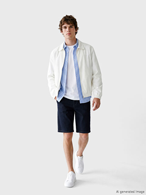 LCW Jeans Regular Fit Erkek Jean Şort