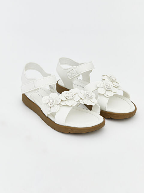 LCW STEPS صنادل أبيض طفلة - S6EL80Z1-J5E