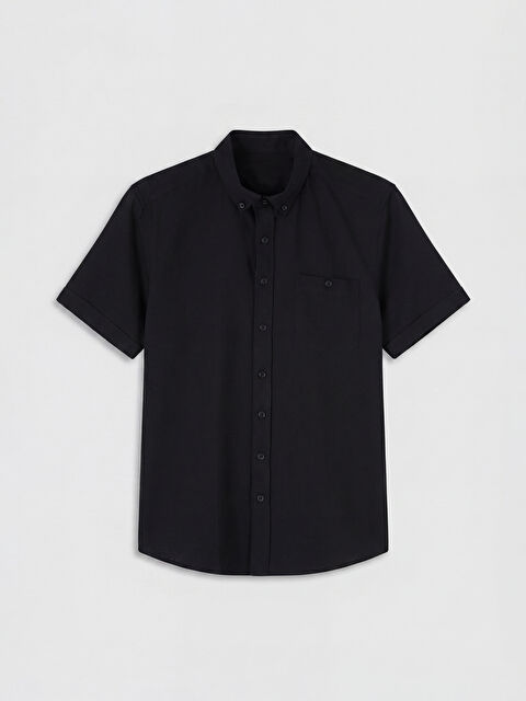 LCWAIKIKI Classic Regular Fit Armürlü Erkek Gömlek