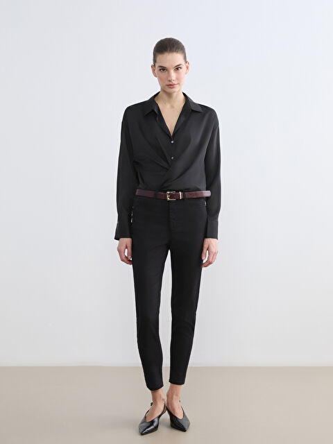 LCWAIKIKI Classic Slim Fit Kadın Jean Pantolon	 - S6EM42Z8-J0F