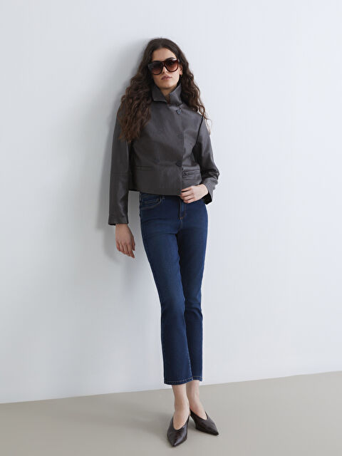 LCWAIKIKI Classic Slim Fit Kadın Jean Pantolon - S6EN17Z8-309