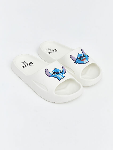 LCW STEPS Girl WHITE Sliders - S6EN29Z4-Q6K