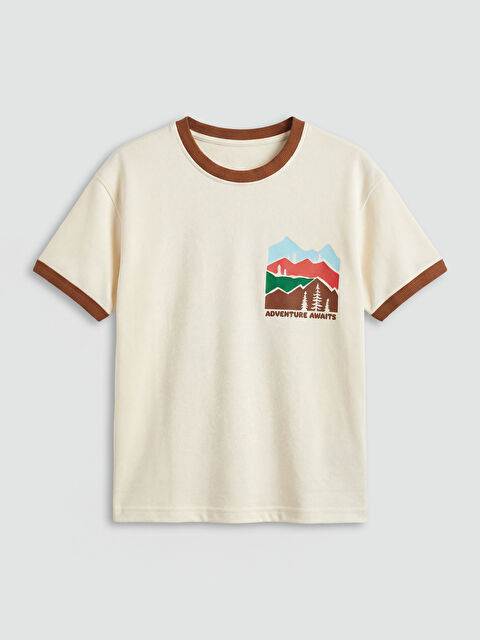 LCW baby Boy BEIGE T-Shirt - S6EN37Z1-QVK