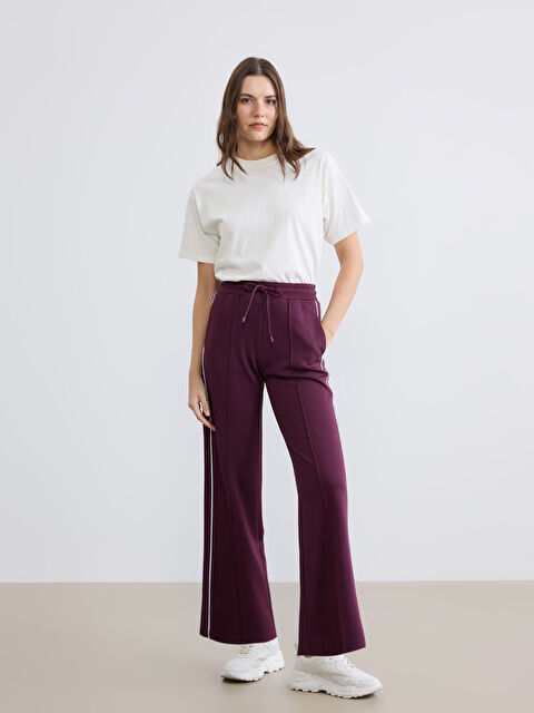 LCWAIKIKI Classic Woman PLUM Sweatpants - S6EN80Z8-HQT