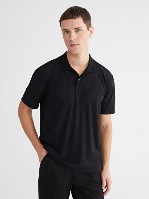 LCW ECO Polo Yaka Erkek Tişört - S6EN97Z8-CVL