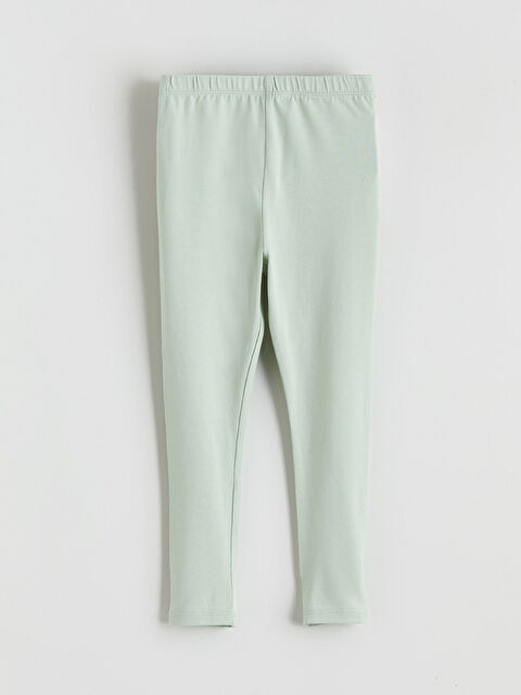 LCW baby Kız Bebek Beli Lastikli Tayt