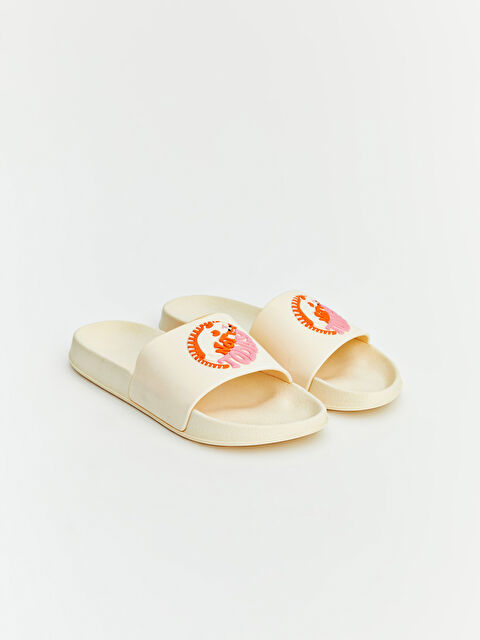 LCW STEPS Printed Women's Slippers - S6EO27Z8-J5E