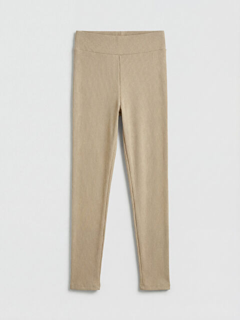 LC WAIKIKI Woman BEIGE Leggings - S6EO80Z8-1DU