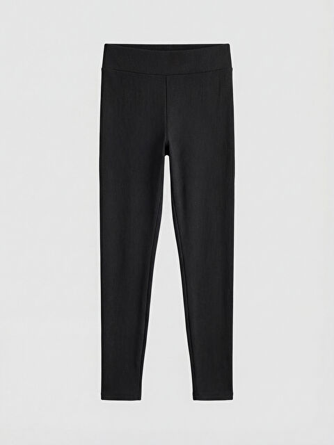 LC WAIKIKI Woman BLACK Leggings - S6EO80Z8-CVL