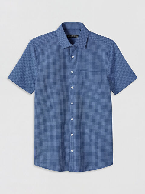 LCW BUSINESS Regular Fit Ekose Armürlü Erkek Gömlek