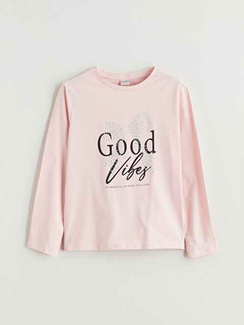 LCW ECO Girl PINK T-Shirt - S6EP19Z4-G4V