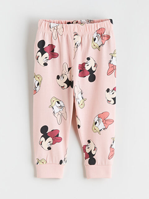 LC WAIKIKI Mickey Mouse Print Baby Girl Jogger Sweatpants - S6EP26Z1-LT4
