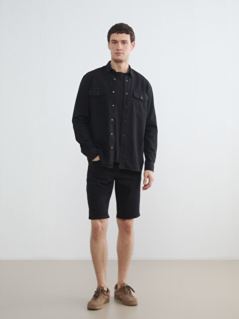 LCW Jeans Slim Fit Herren-Jeansshorts