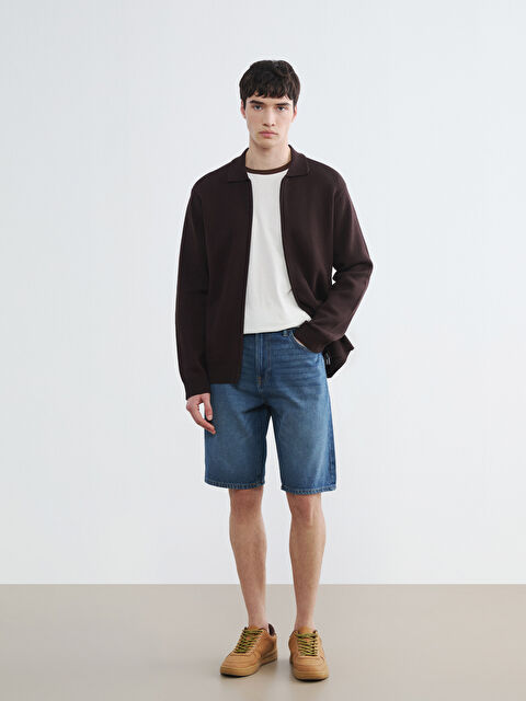 LCW Jeans Man INDIGO Denim Shorts