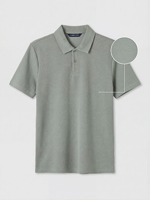 LCWAIKIKI Classic Polo Yaka Erkek Tişört - S6EQ84Z8-MVK