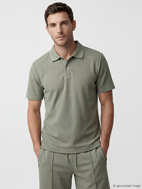 LCWAIKIKI Classic Polo Yaka Erkek Tişört