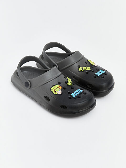 LCW STEPS Baskılı Erkek Çocuk Plaj Sandaleti