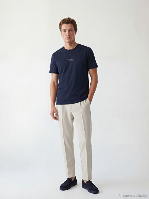 SOUTHBLUE მამაკაცის ბეჭდური ჯერსის მაისური, მრგვალი ყელით - S6EQ99Z8-RFH