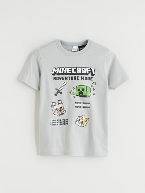 LCW Kids Boy GREY T-Shirt - S6ER11Z4-FKD