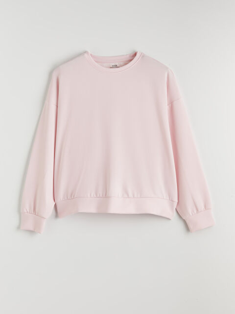 XSIDE Woman PINK Sweatshirt - S6ER37Z8-2FS