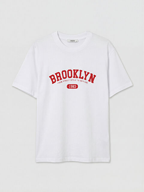 XSIDE تي شيرت أبيض نساء - S6ER40Z8-Q6K