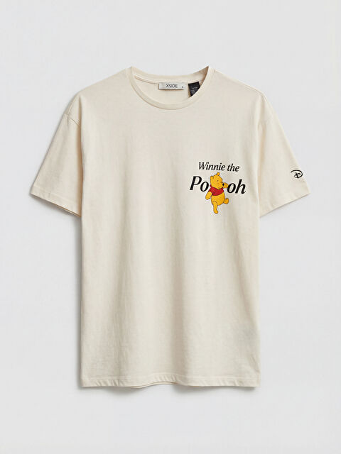XSIDE Crew Neck Winnie the Pooh Printed Women's T-Shirt - S6ER95Z8-F0B