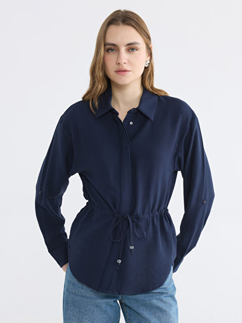 LCW EVERYDAY Beli Büzgülü Kadın Gömlek