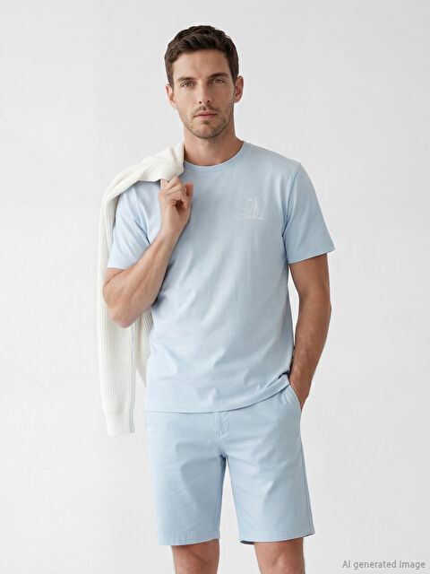 LCWAIKIKI Classic Crew Neck Printed Men's T-Shirt