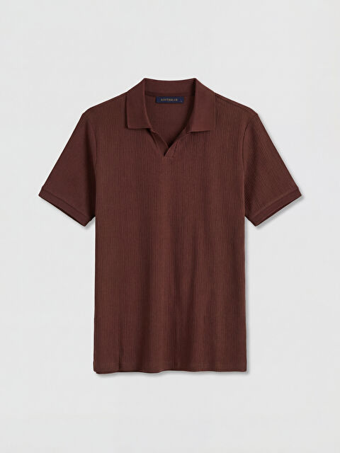 SOUTHBLUE Polo Yaka Strüktürlü Erkek Tişört