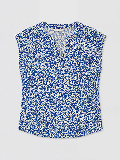 LCWAIKIKI Classic Жена Синьо Блуза