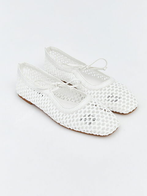 LCW STEPS پێڵاوی بالێی وردکاری ژنانە