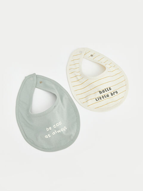 LCW ACCESSORIES Бебе момче Екрю Престилка за хранене на бебе