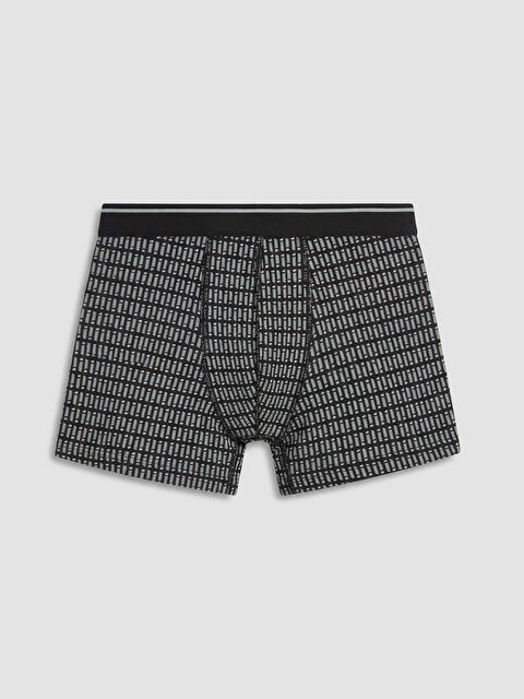 LC WAIKIKI Desenli Pamuklu Esnek Erkek Boxer