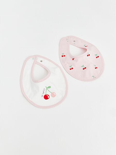 LCW ACCESSORIES Bavetă pentru Fetițe cu Model, Set de 2