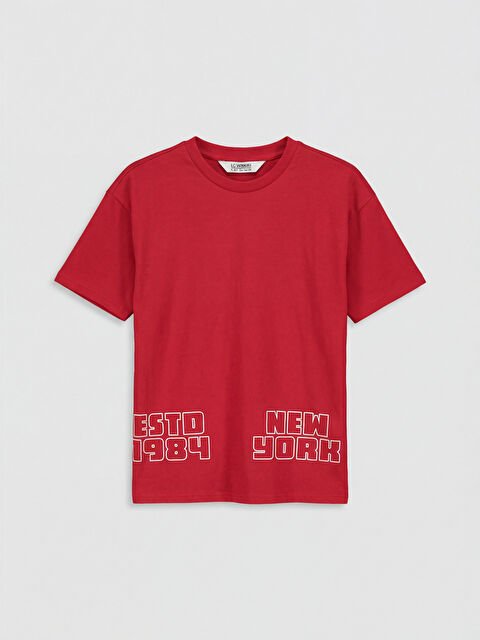 LCW Kids New York Printed Boys' T-Shirt