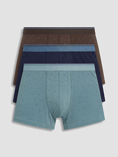 LC WAIKIKI Pamuklu Esnek Erkek Boxer 3'lü