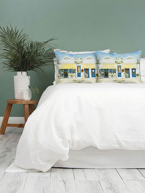 LCW HOME Baskılı Pamuklu Yastık Kılıfı 2'li 50x70 cm - S6EY77Z8-F9C