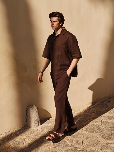 LCW Vision Regular Fit Erkek %100 Keten Pantolon