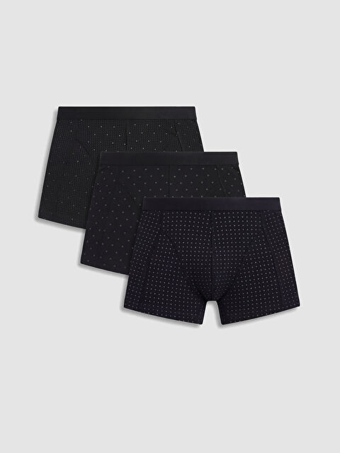 LC WAIKIKI Pamuklu Esnek Erkek Boxer 3'lü