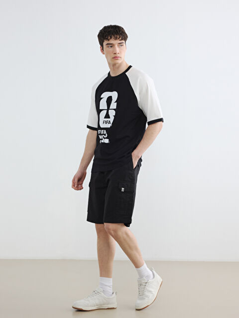 XSIDE Regular Fit Gabardine Men's Cargo Shorts