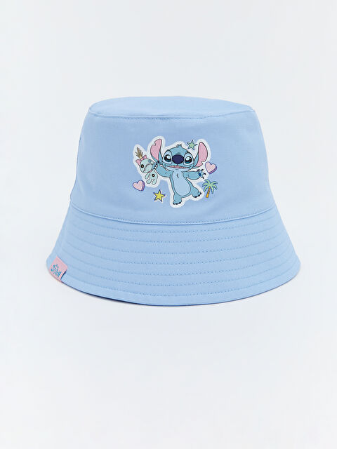 LCW ACCESSORIES Stitch Baskılı Kız Bebek Fötr Şapka - S6FB91Z1-QWQ