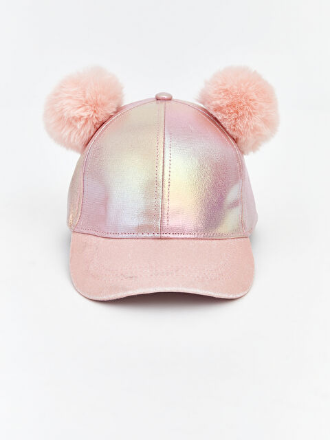 LCW ACCESSORIES Ponponlu Kız Bebek Kep Şapka  - S6FC00Z1-R9A