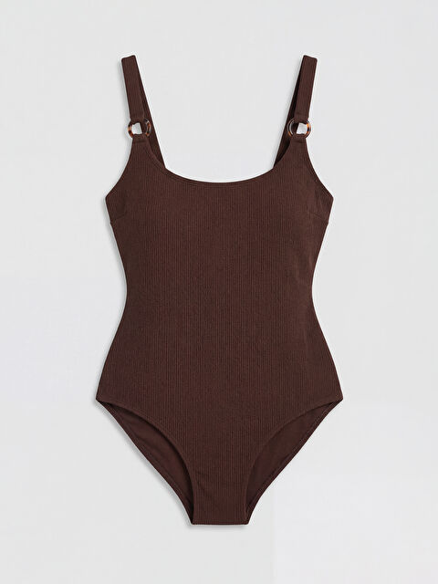 LCW DREAM Çıkarılabilir Pedli Halka Detaylı Kadın Mayo