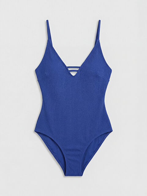 LCW DREAM Bant Detaylı Kadın Çıkarılabilir Pedli Mayo