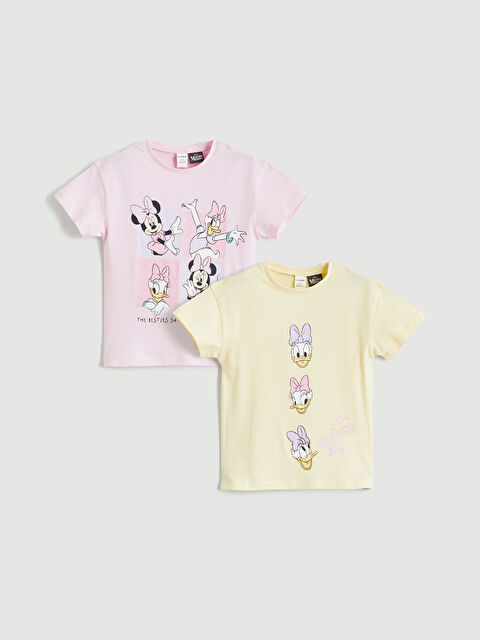 LCW Kids Girl YELLOW T-Shirt - S6FD41Z1-FRS