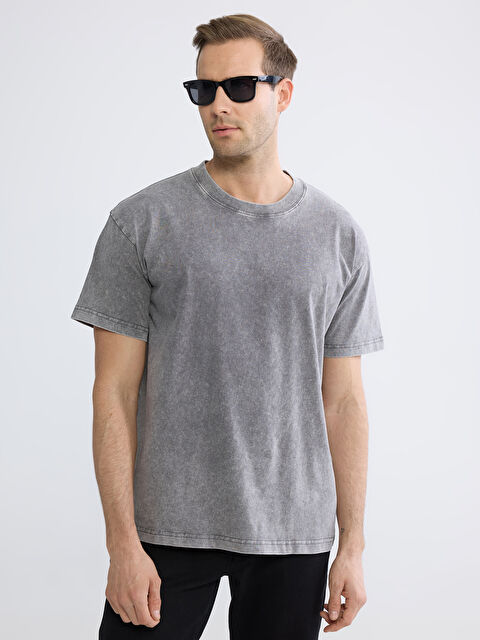 LC WAIKIKI Man GREY T-Shirt