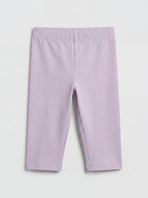 LCW Kids Beli Lastikli Kız Çocuk Tayt