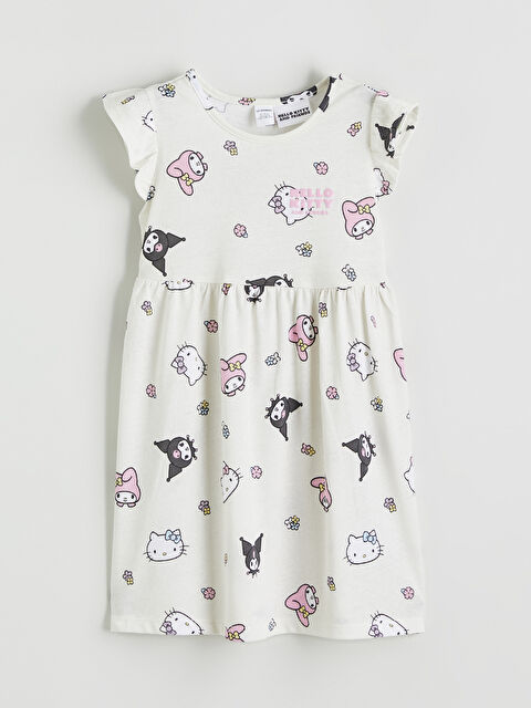 LCW Kids فستان بيج فاتح / ايكرو فتاة - S6FD91Z1-LRA