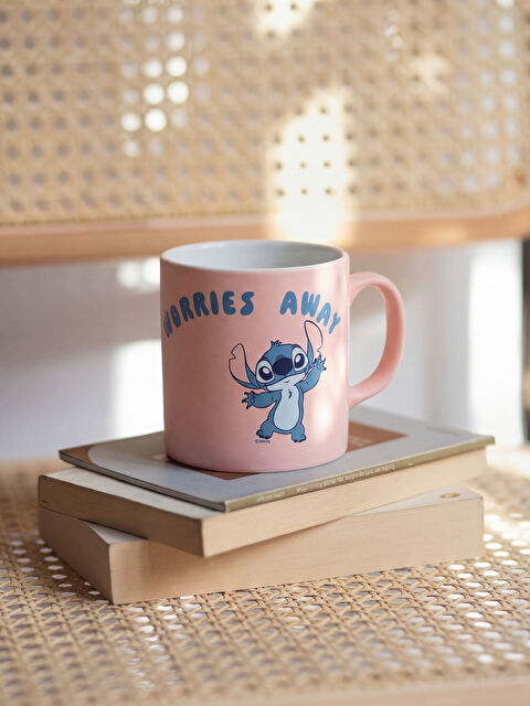 LCW HOME Stitch Figürlü Seramik Kupa 320 ml - S6FE68Z8-F9C