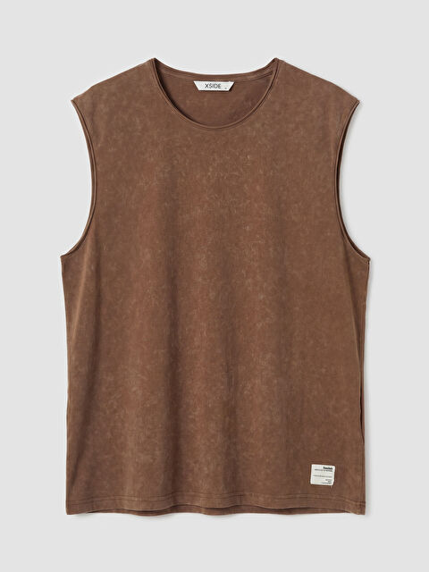 XSIDE Bisiklet Yaka Penye Erkek Kolsuz Tişört